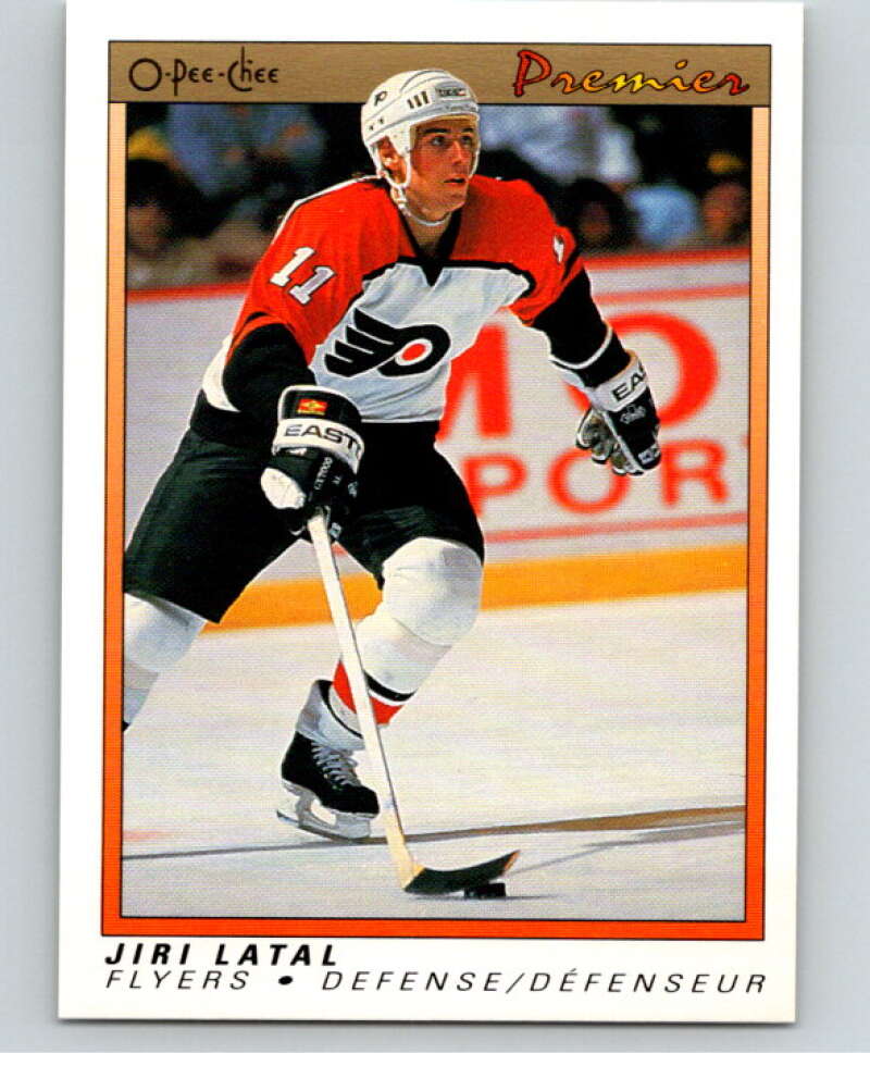 1990-91 OPC Premier #59 Jiri Latal  Philadelphia Flyers  V65365 Image 1