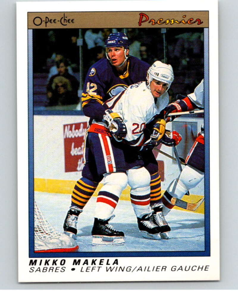 1990-91 OPC Premier #66 Mikko Makela   V65378 Image 1