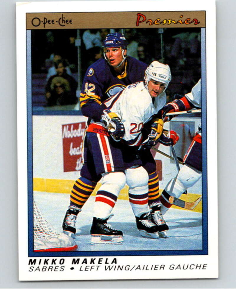 1990-91 OPC Premier #66 Mikko Makela   V65379 Image 1