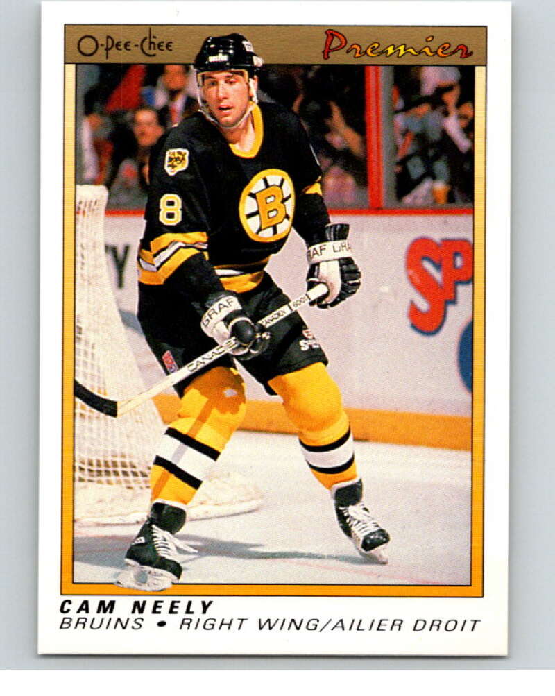 1990-91 OPC Premier #82 Cam Neely   V65401 Image 1
