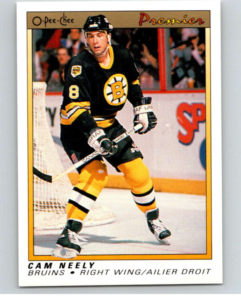 1990-91 OPC Premier #82 Cam Neely   V65403 Image 1