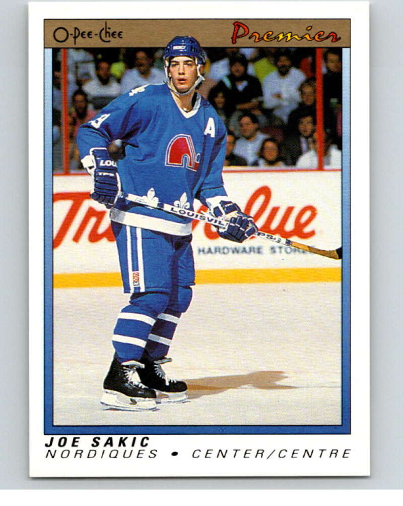 1990-91 OPC Premier #102 Joe Sakic   V65444 Image 1