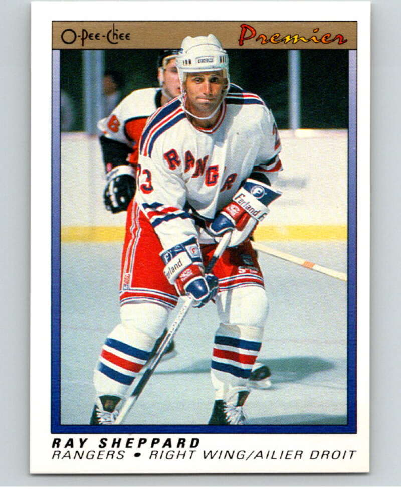 1990-91 OPC Premier #106 Ray Sheppard   V65455 Image 1