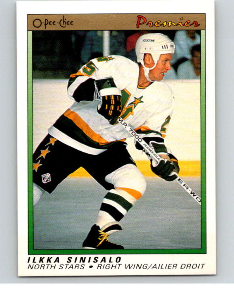 1990-91 OPC Premier #108 Ilkka Sinisalo   V65458 Image 1