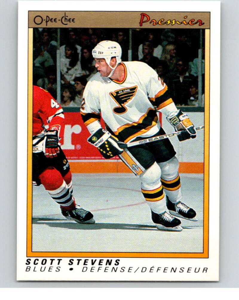 1990-91 OPC Premier #112 Scott Stevens   V65469 Image 1