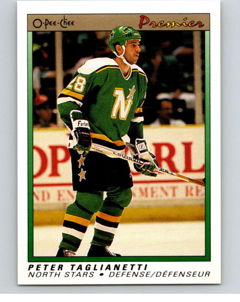 1990-91 OPC Premier #117 Peter Taglianetti   V65480 Image 1