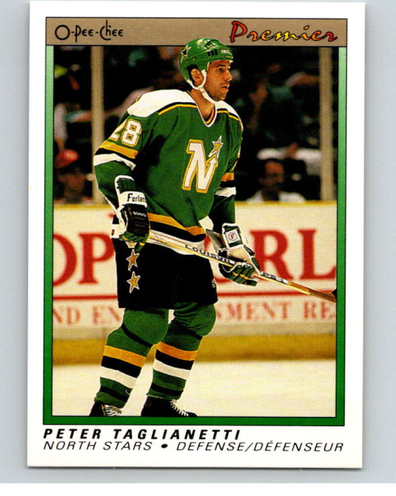 1990-91 OPC Premier #117 Peter Taglianetti   V65481 Image 1