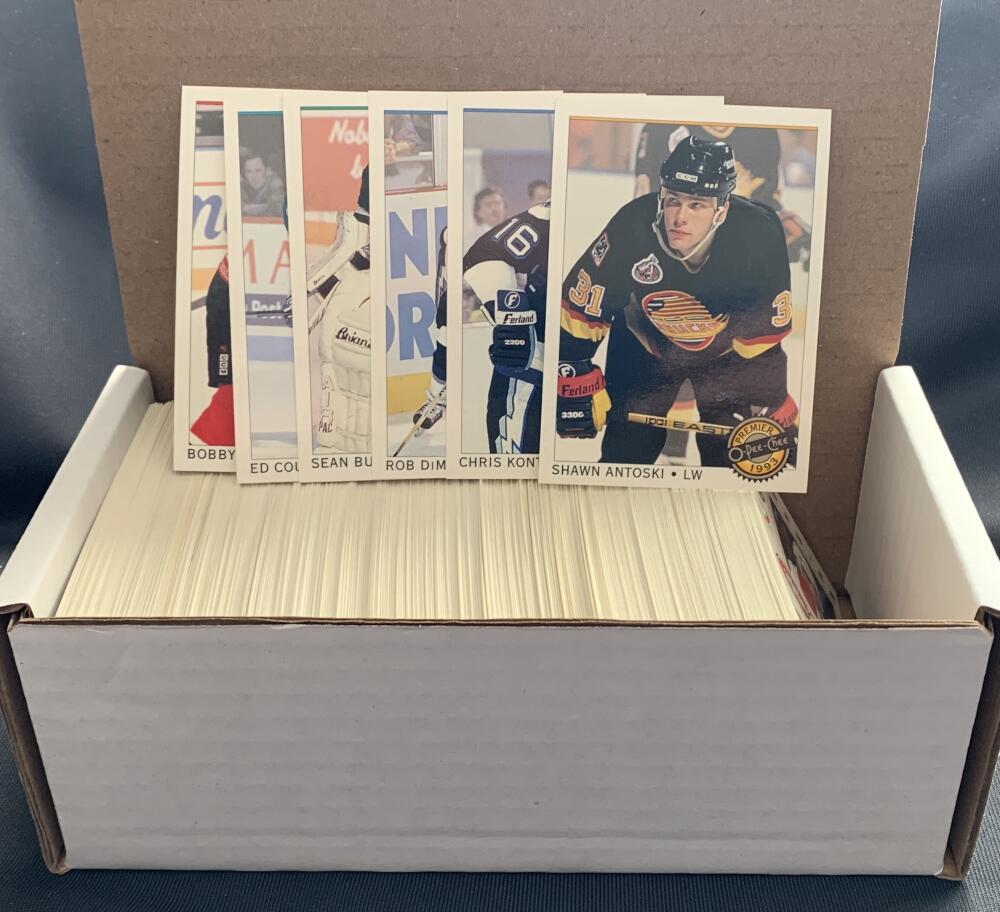 1992-93 OPC Premier Hockey Trading Cards - Box Over 350 cards! - Lot #1 Image 1