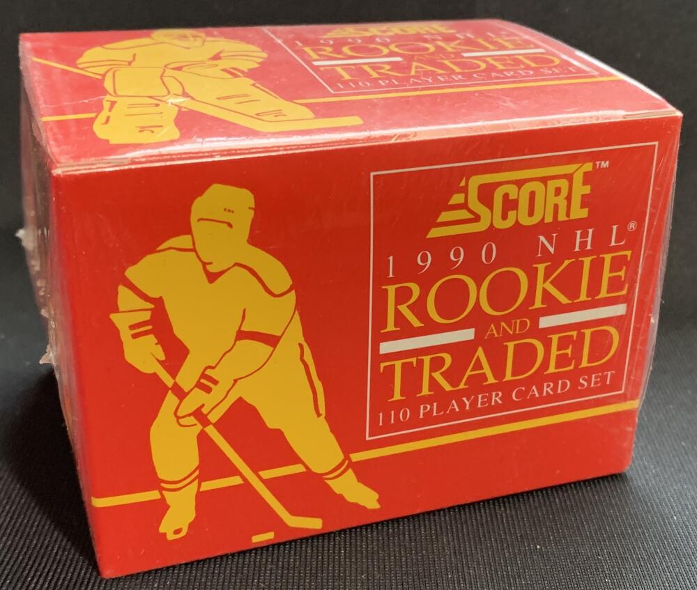 1990-91 Score rookie Traded Series Hockey Collector Sealed Factory Set  Image 1