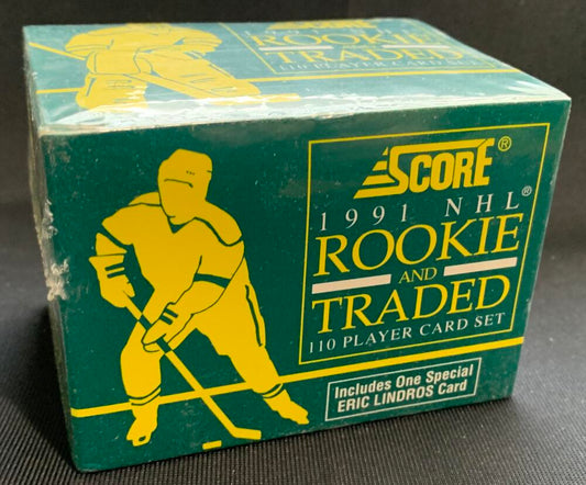 1991-92 Score Rookie Traded Series Hockey Collector Sealed Factory Set  Image 1