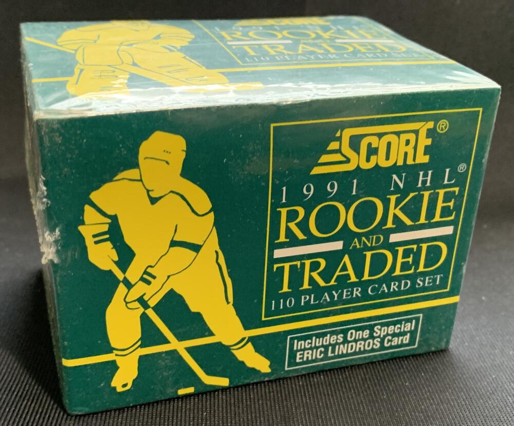 1991-92 Score Rookie Traded Series Hockey Collector Sealed Factory Set  Image 1