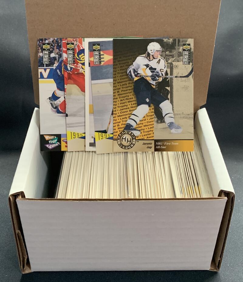 1995-96 Collector's Choice Hockey Trading Cards - Box Over 340 cards! - Lot #2 Image 1