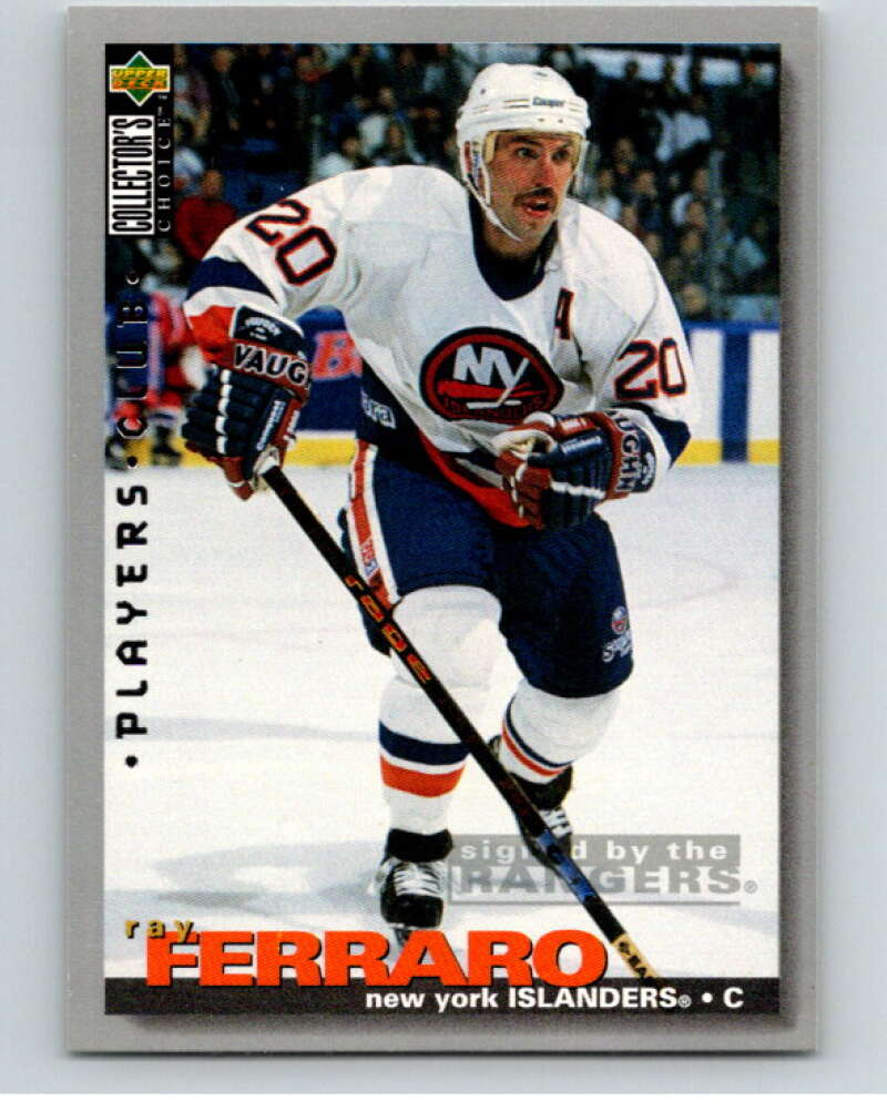 1995-96 Collector's Choice Player's Club #33 Ray Ferraro   V65527 Image 1