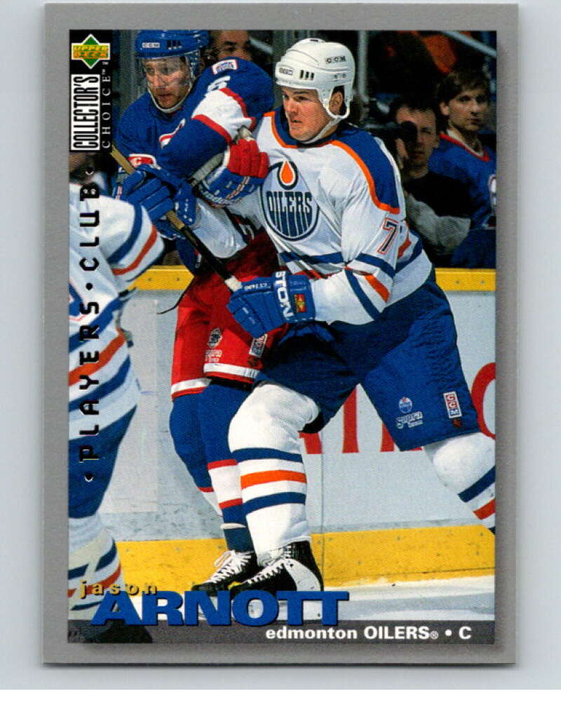 1995-96 Collector's Choice Player's Club #41 Jason Arnott Oilers  V65530 Image 1