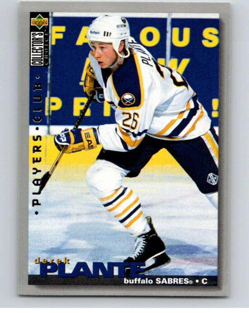 1995-96 Collector's Choice Player's Club #51 Derek Plante  Buffalo Sabres  V65533 Image 1