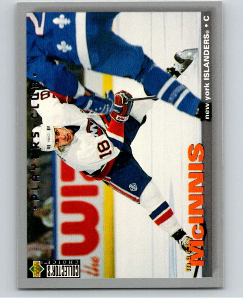 1995-96 Collector's Choice Player's Club #59 Marty McInnis   V65535 Image 1