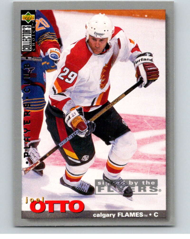 1995-96 Collector's Choice Player's Club #88 Joel Otto   V65540 Image 1