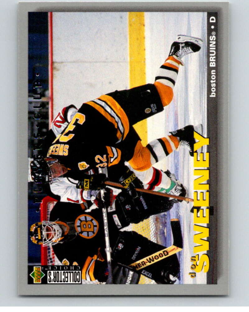 1995-96 Collector's Choice Player's Club #91 Don Sweeney  Boston Bruins  V65541 Image 1