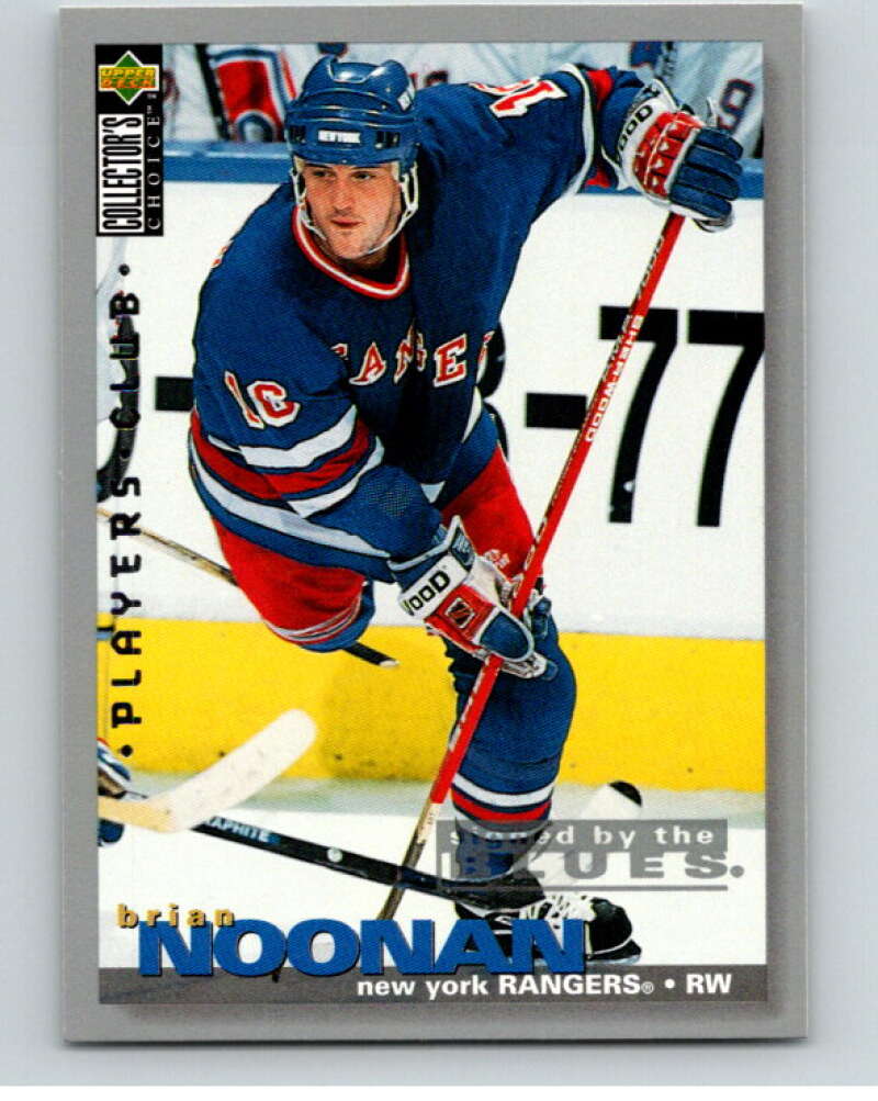 1995-96 Collector's Choice Player's Club #116 Brian Noonan   V65546 Image 1