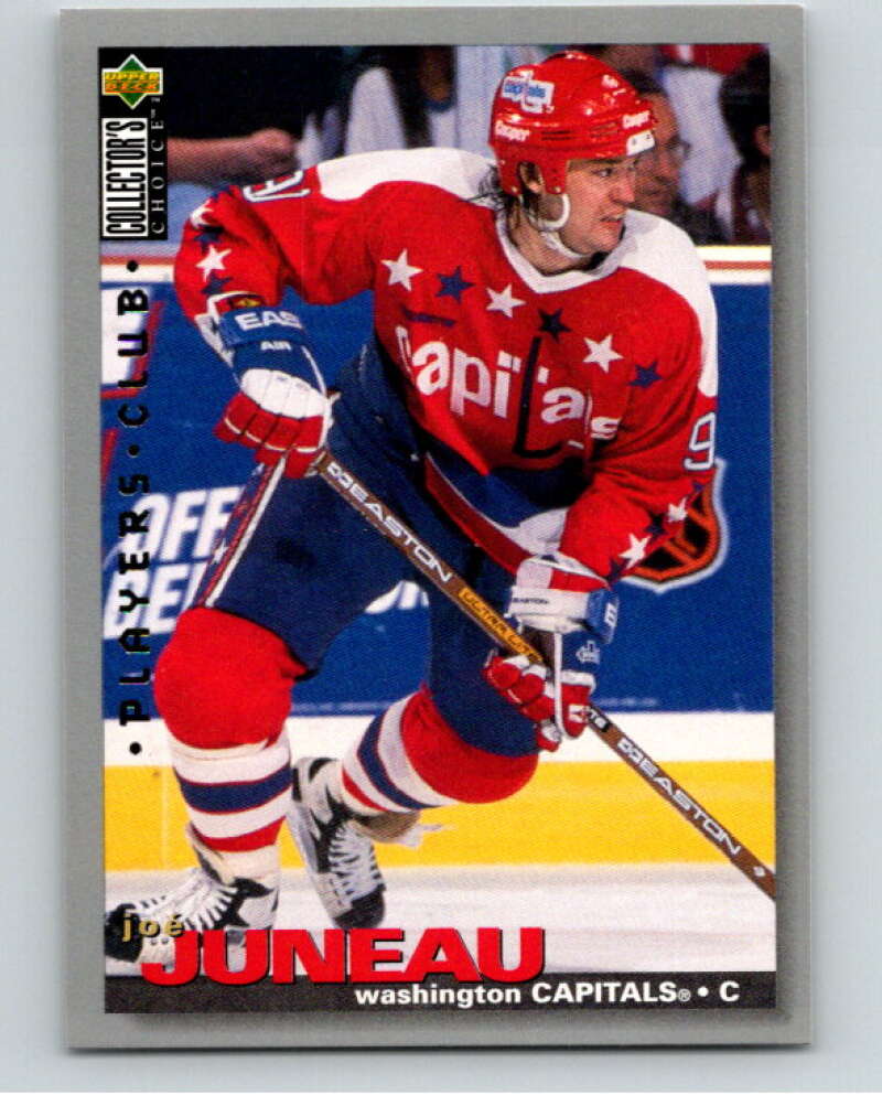 1995-96 Collector's Choice Player's Club #118 Joe Juneau Capitals  V65548 Image 1