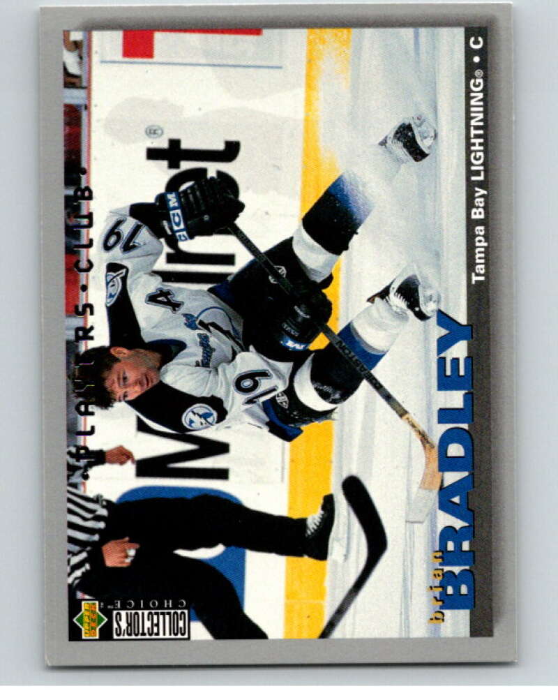 1995-96 Collector's Choice Player's Club #128 Brian Bradley Lightning  V65551 Image 1