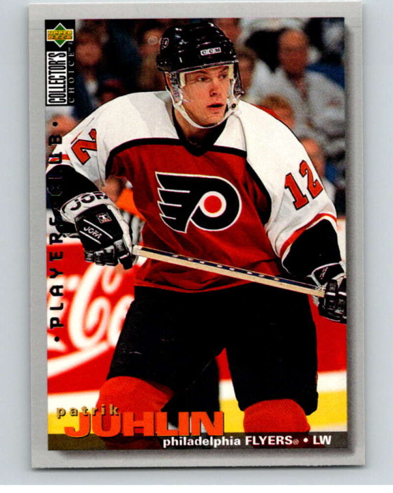 1995-96 Collector's Choice Player's Club #236 Patrik Juhlin Flyers  V65566 Image 1