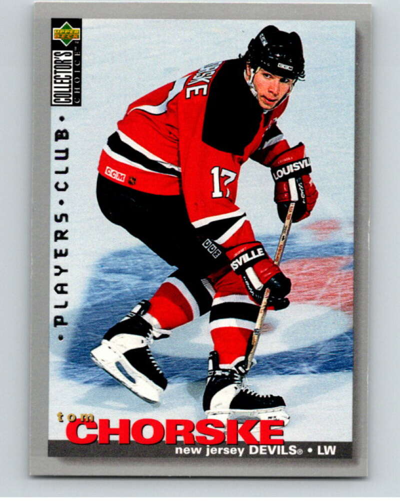 1995-96 Collector's Choice Player's Club #237 Tom Chorske   V65567 Image 1