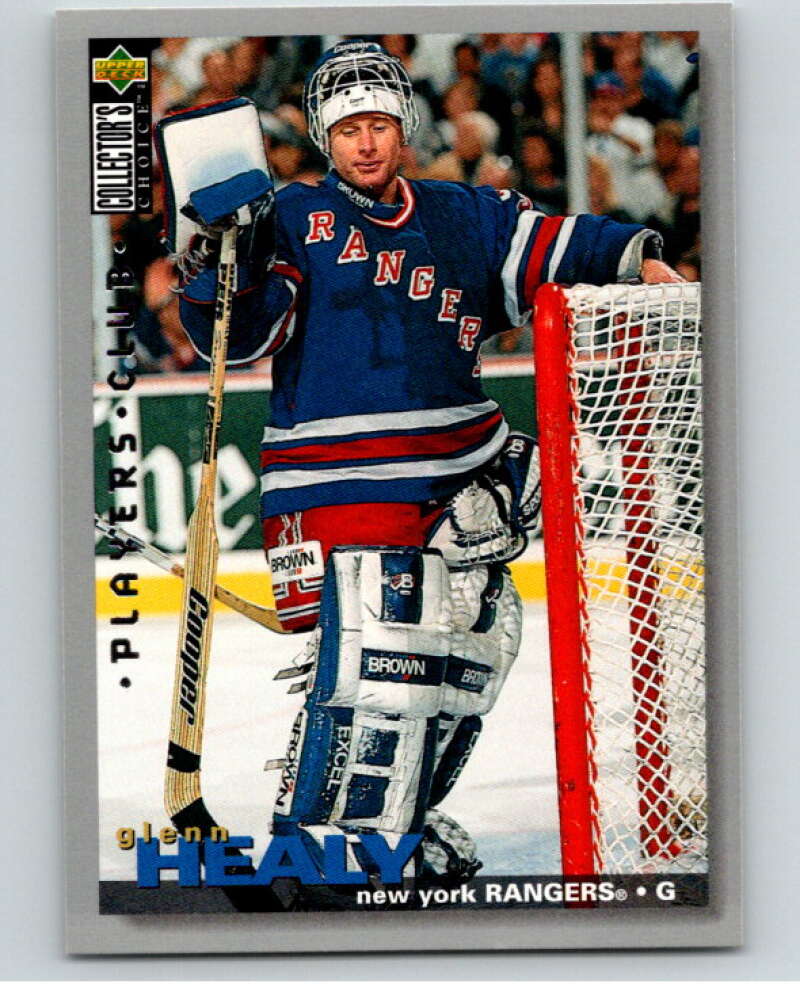 1995-96 Collector's Choice Player's Club #272 Glenn Healy Rangers  V65574 Image 1