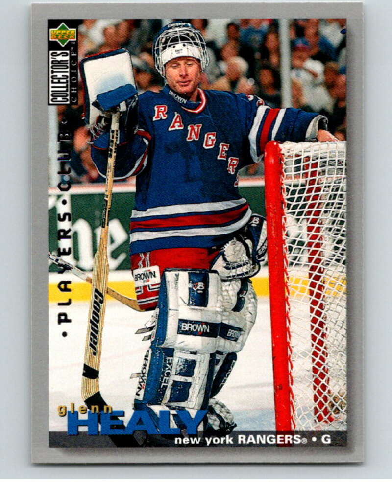 1995-96 Collector's Choice Player's Club #272 Glenn Healy Rangers  V65575 Image 1