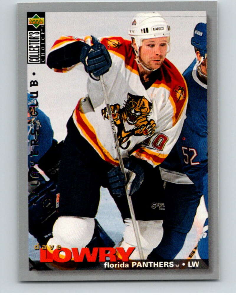 1995-96 Collector's Choice Player's Club #299 Dave Lowry Panthers  V65580 Image 1