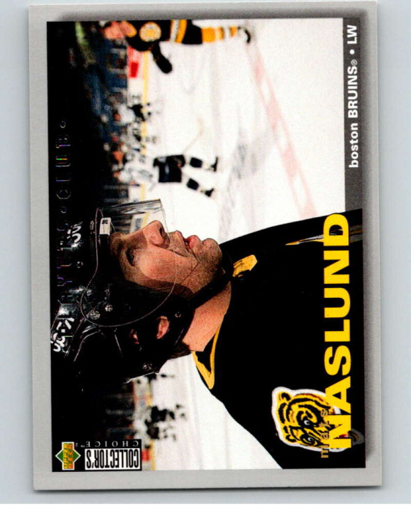 1995-96 Collector's Choice Player's Club #321 Mats Naslund Bruins  V65586 Image 1
