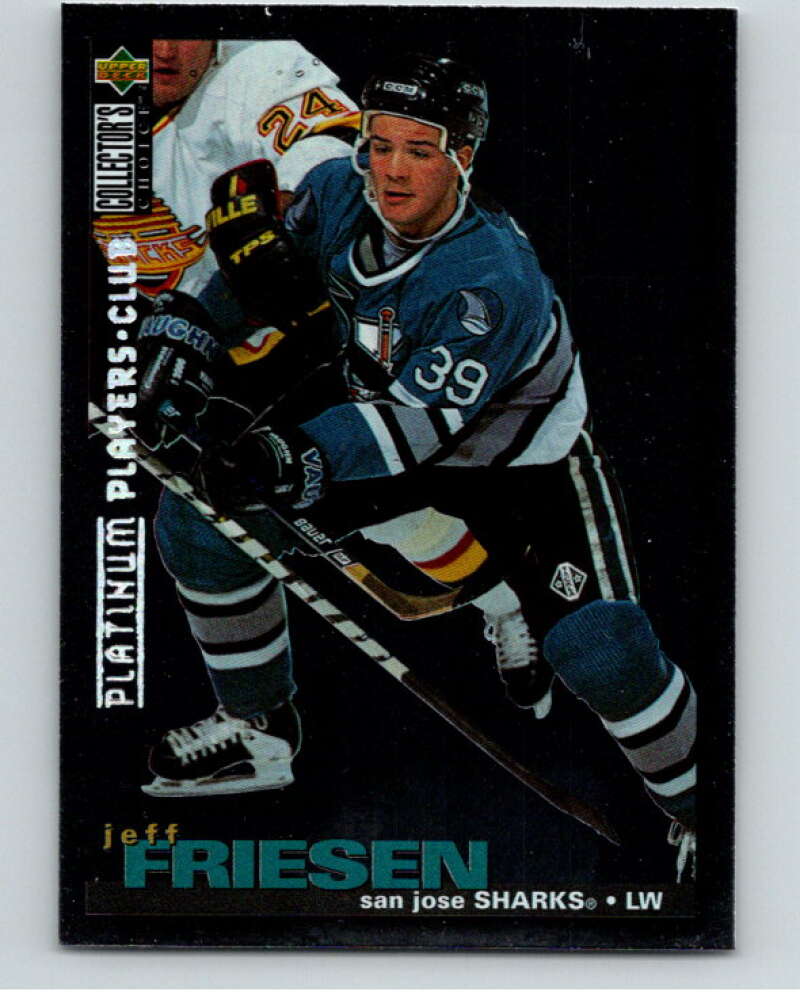 1995-96 Collector's Choice Player's Club Platinum #309 Jeff Friesen  V65595 Image 1