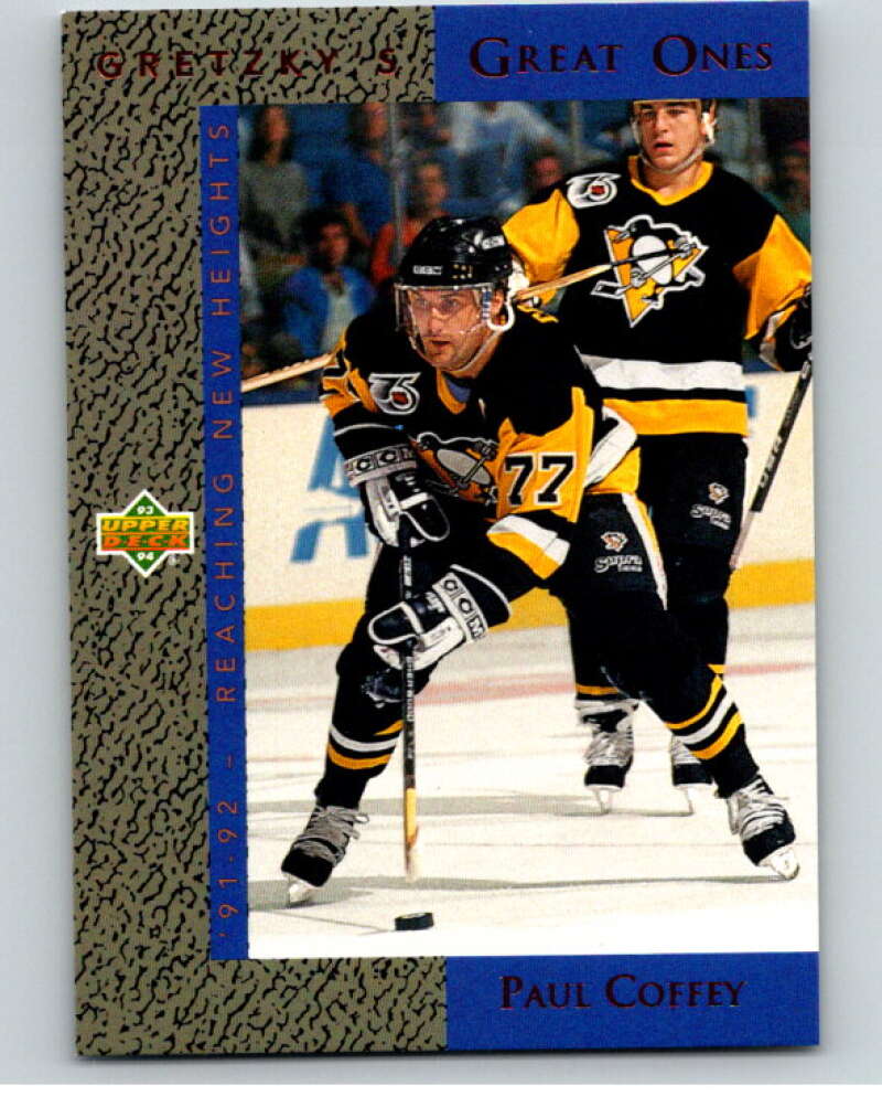 1993-94 Upper Deck Gretzky's Great Ones #GG6 Paul Coffey   V65607 Image 1