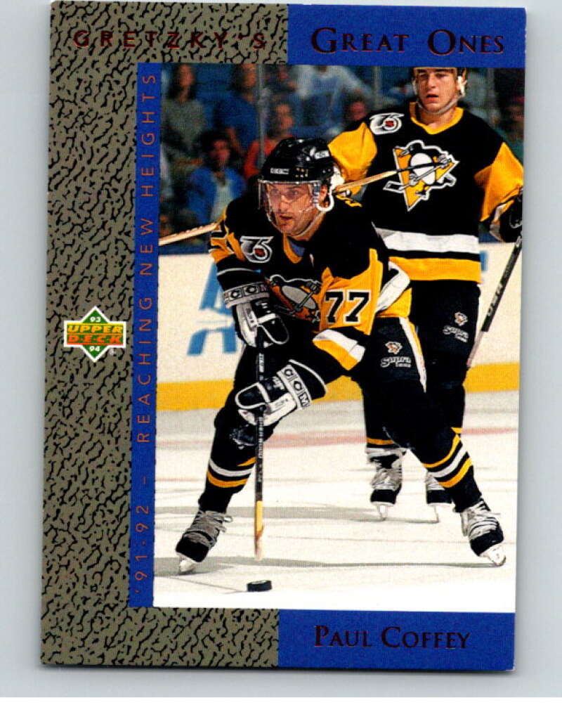 1993-94 Upper Deck Gretzky's Great Ones #GG6 Paul Coffey   V65608 Image 1