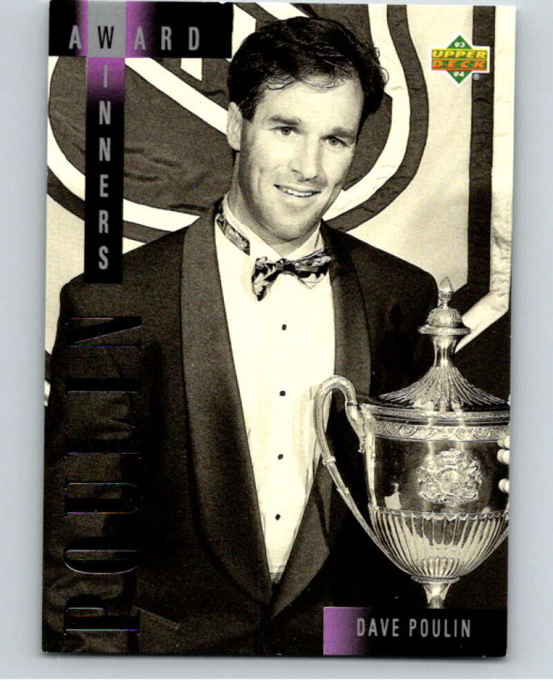1993-94 Upper Deck Award Winners #AW8 Dave Poulin  V65620 Image 1
