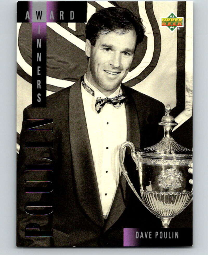 1993-94 Upper Deck Award Winners #AW8 Dave Poulin  V65621 Image 1