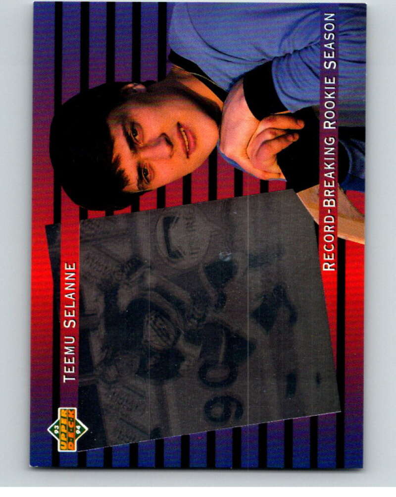 1993-94 Upper Deck #SP4 Teemu Selanne HOLOGRAM V65628 Image 1