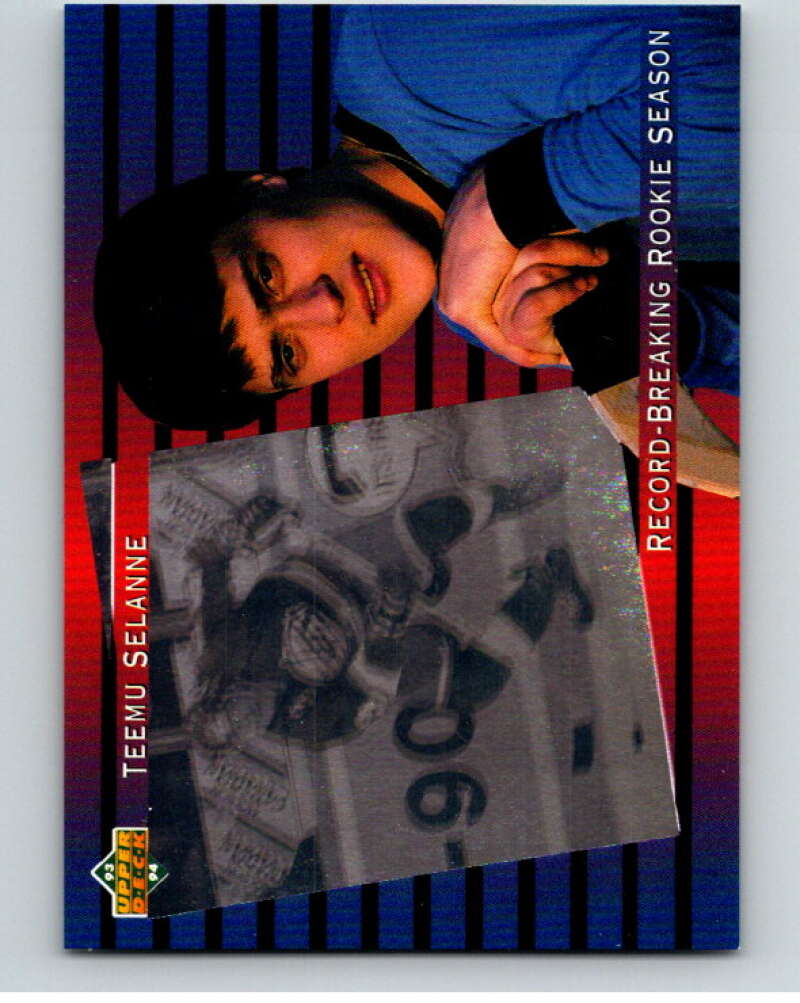 1993-94 Upper Deck #SP4 Teemu Selanne HOLOGRAM V65629 Image 1