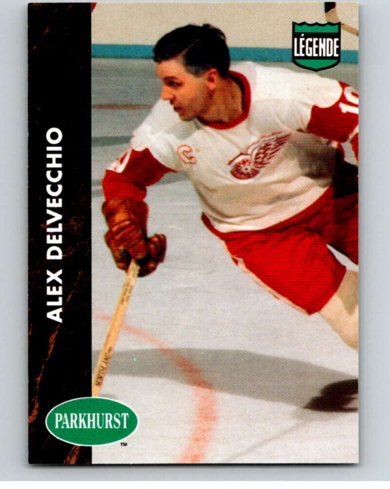 1991-92 Parkhurst PHC #PHC2 Alex Delvecchio  Detroit Red Wings  V65632 Image 1