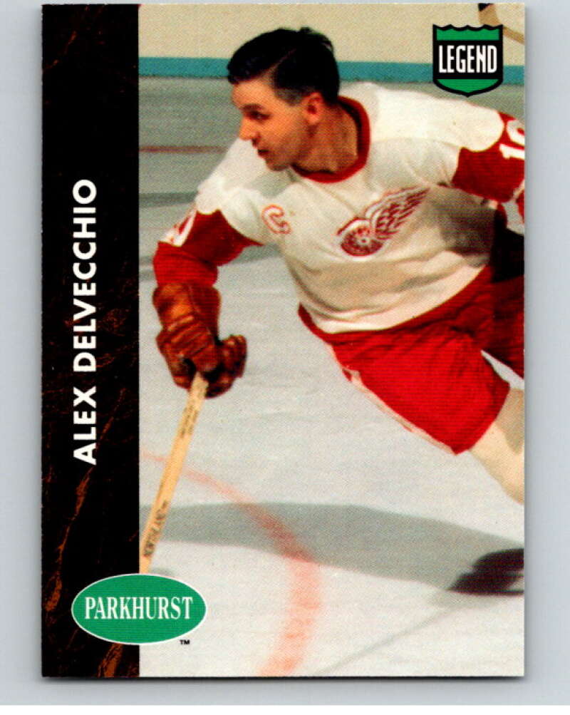 1991-92 Parkhurst PHC #PHC2 Alex Delvecchio  Detroit Red Wings  V65633 Image 1