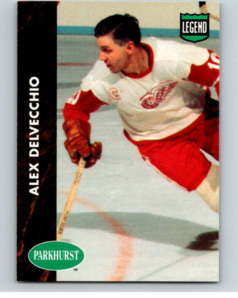 1991-92 Parkhurst PHC #PHC2 Alex Delvecchio  Detroit Red Wings  V65634 Image 1