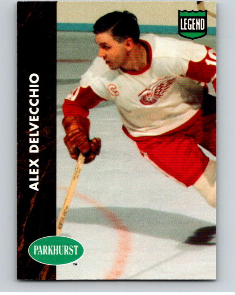 1991-92 Parkhurst PHC #PHC2 Alex Delvecchio  Detroit Red Wings  V65635 Image 1