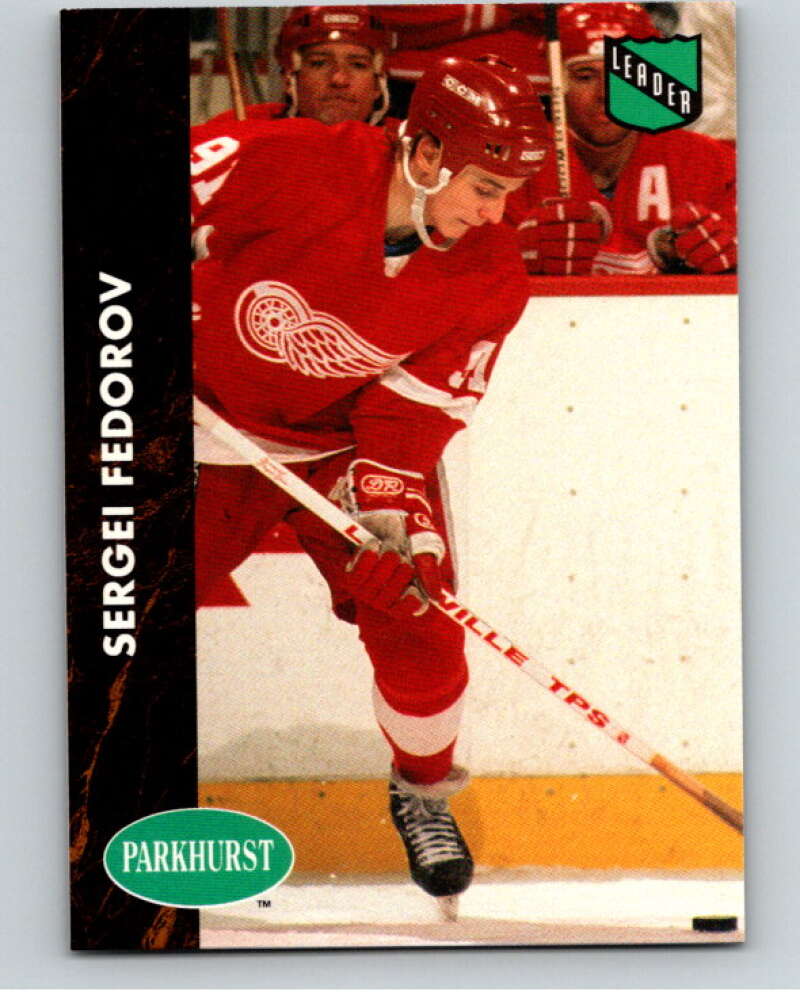 1991-92 Parkhurst PHC #PHC5 Sergei Fedorov  Detroit Red Wings  V65643 Image 1