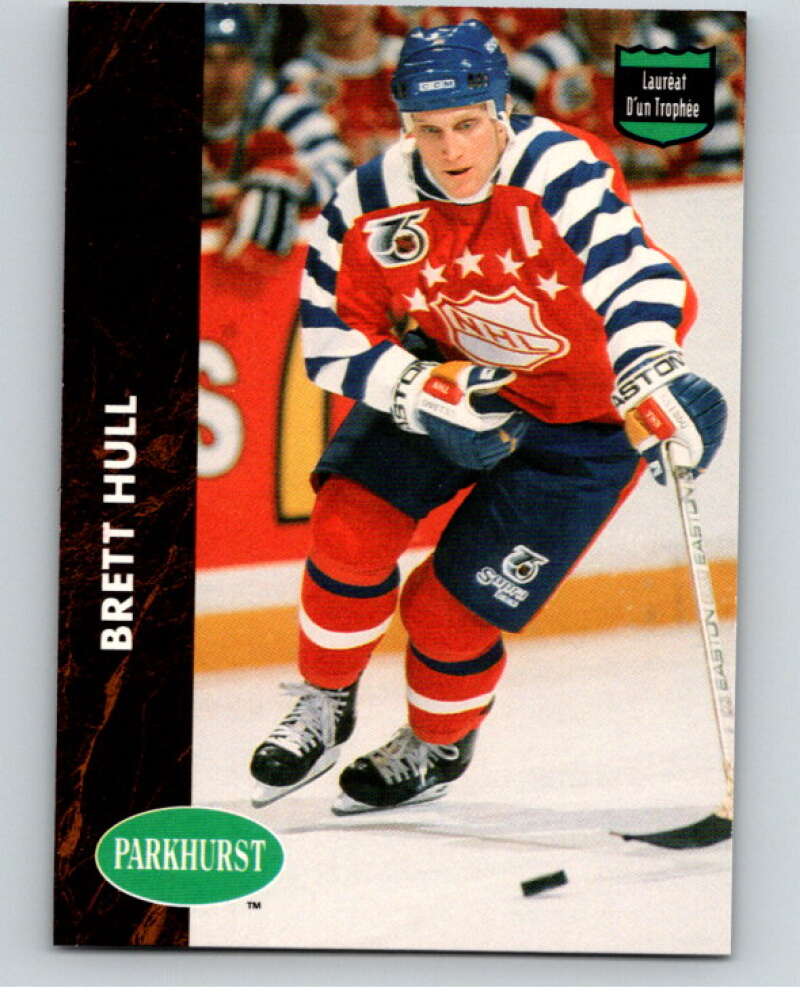 1991-92 Parkhurst PHC #PHC6 Brett Hull  St. Louis Blues  V65645 Image 1