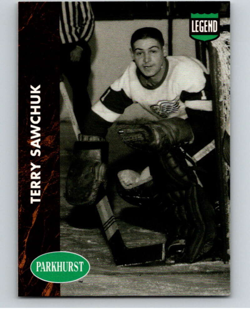 1991-92 Parkhurst PHC #PHC9 Terry Sawchuk  Detroit Red Wings  V65654 Image 1