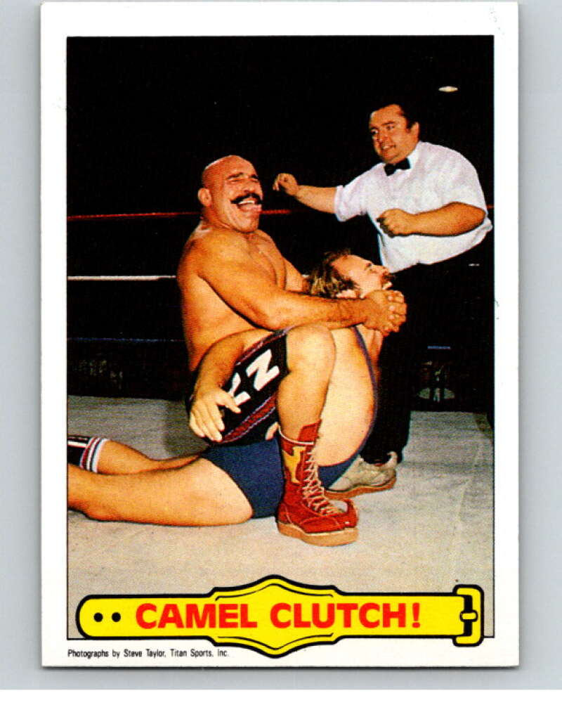 1985 Topps WWF #50 Pile Up!   V65670 Image 1