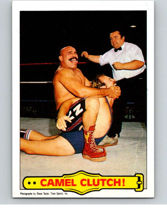 1985 Topps WWF #50 Pile Up!   V65670 Image 1