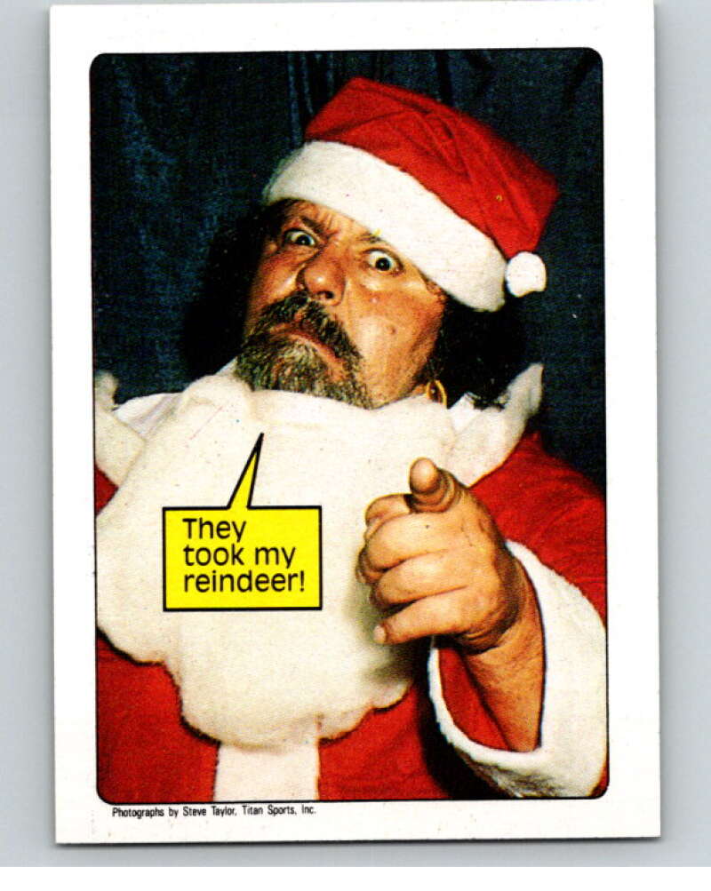 1985 Topps WWF #66 Captain Lou Albano   V65674 Image 1