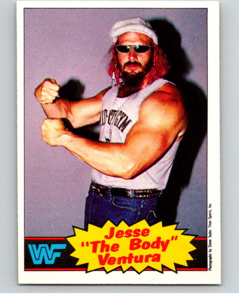 1985 O-Pee-Chee WWF #11 Jesse The Body Ventura   V65696 Image 1