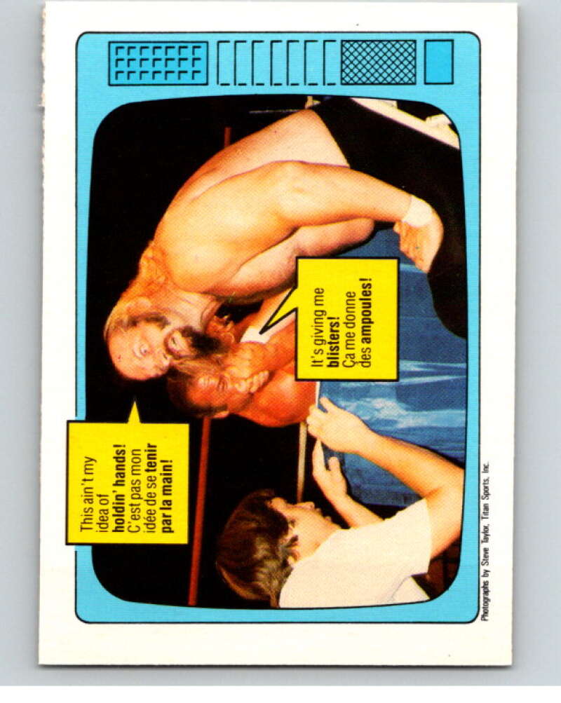 1985 O-Pee-Chee WWF #61 Jesse Ventura/Ivan Putski   V65764 Image 1